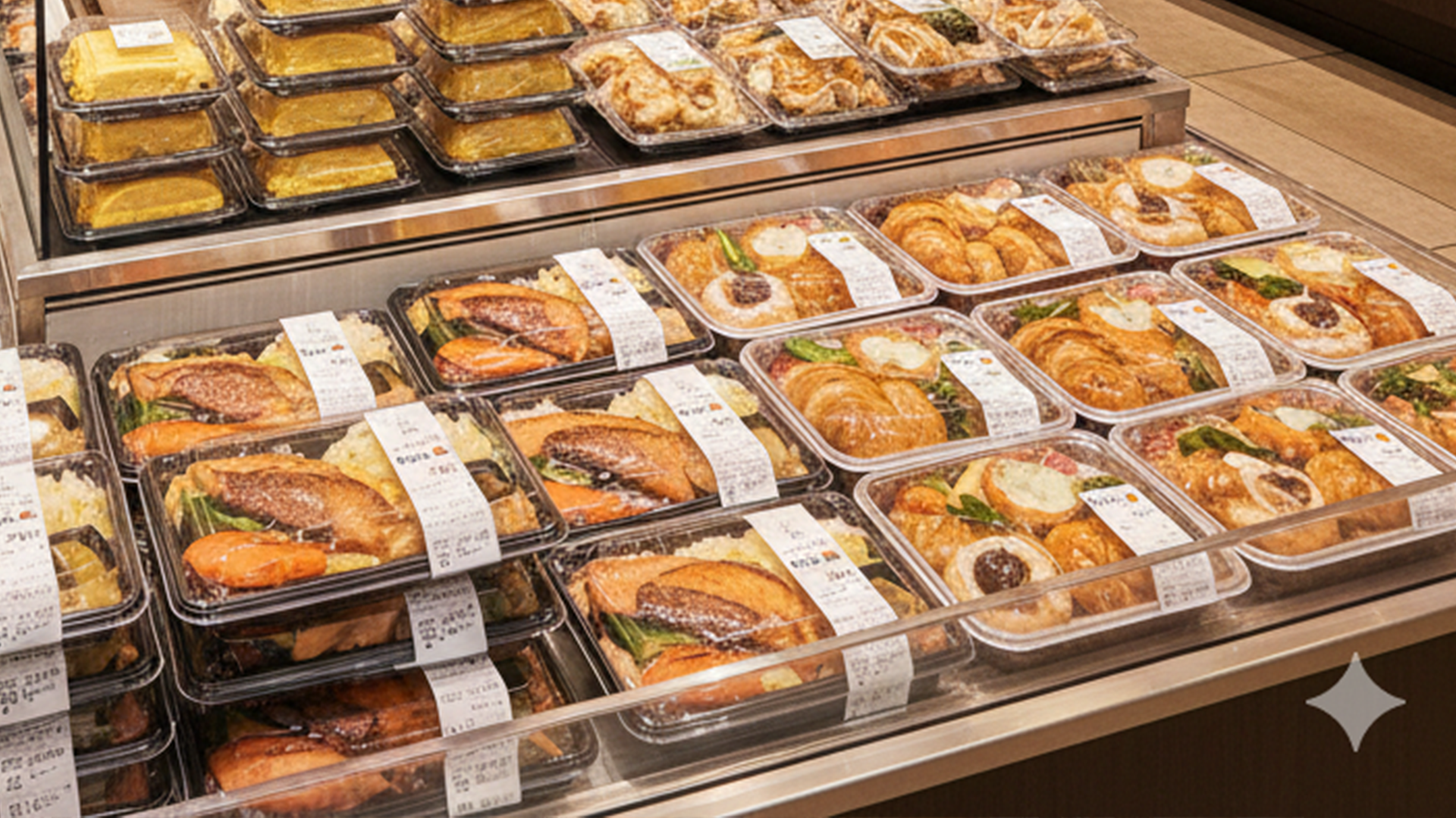 ヤオコー名物のお弁当コーナー